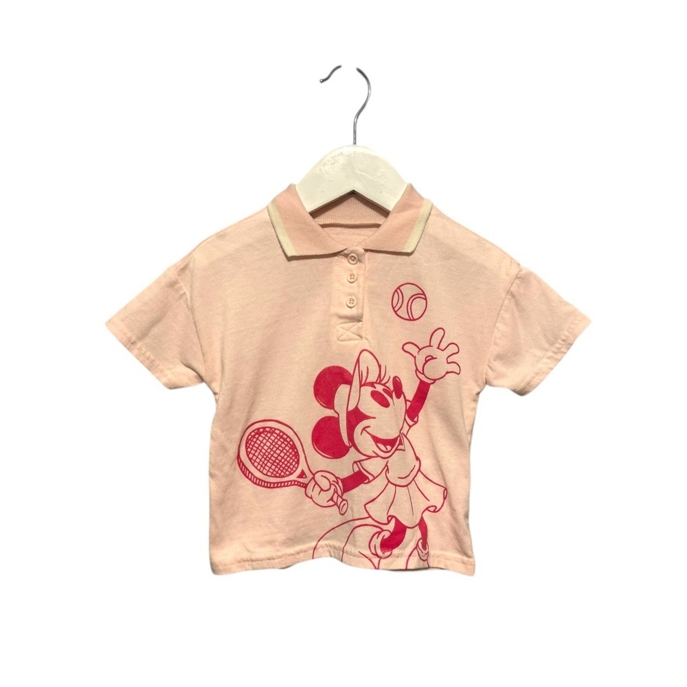 ⭐️ 5/$30 Disney Jr. Minnie Mouse Polo Shirt size 24 Months